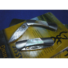 OEM Browning 368 Classic Shell Knife Stainless Steel Knife UDTEK01419